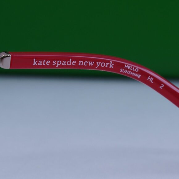 Kate Spade IANNA/G/S 0000 M2 Cat Eye Sunglasses – Rose Gold/Red/Pink - Picture 8 of 10